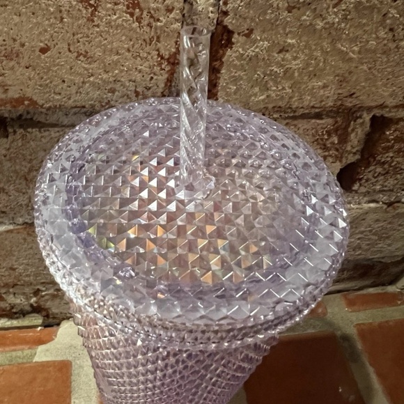 NEW Starbucks Holiday Limited Iridescent Unicorn Jewel Tumbler Venti 24oz Clear - Picture 10 of 13